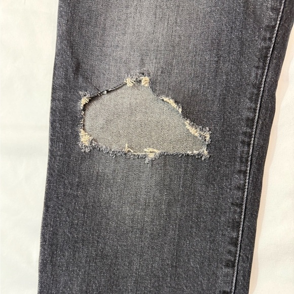 Current/Elliott Women Current Elliott Vintage Cropped Slim Black Jeans Size 29 - Picture 4 of 16